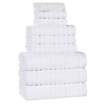 SUPERIOR Mika Smart Twist Cotton 9 pc Plush Absorbent Towel Set