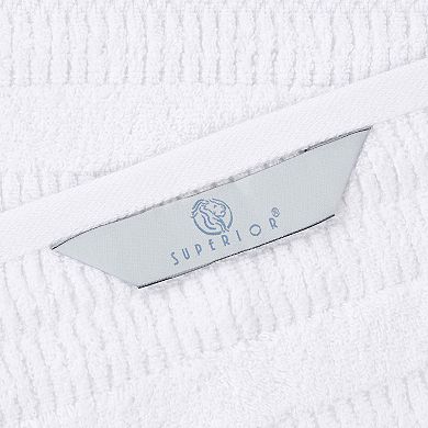 SUPERIOR Mika Smart Twist Cotton Plush Absorbent Hand Towel Set