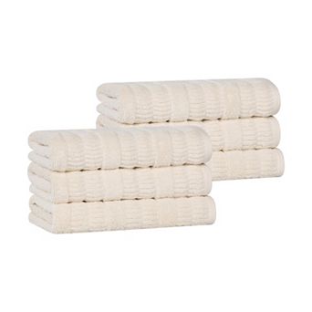 SUPERIOR Mika Smart Twist Cotton Plush Absorbent Hand Towel Set
