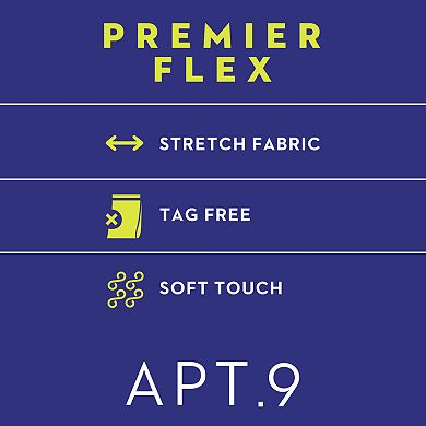 Men's Apt. 9® Premier Flex Short Sleeve Crewneck Tee