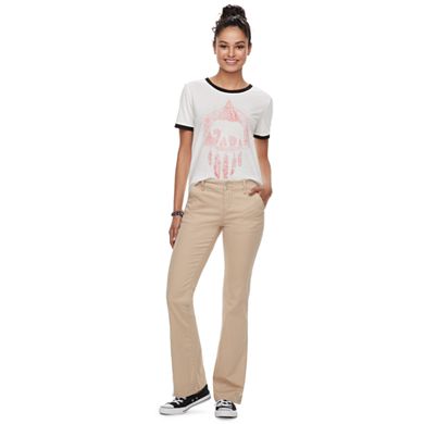 Juniors' UNIONBAY Hayden Twill Bootcut Pants