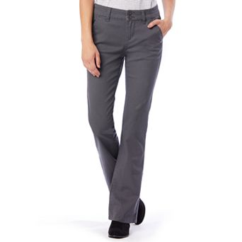Juniors' UNIONBAY School Uniform Hayden Twill Bootcut Pants