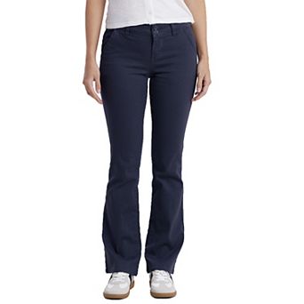 Juniors' UNIONBAY School Uniform Hayden Twill Bootcut Pants