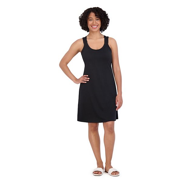 SAILOR NECK TIE STRAP DETAIL SLEEVELESS MINI DRESS