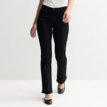 Juniors' SO® Curvy Low-Rise Bootcut Jeans