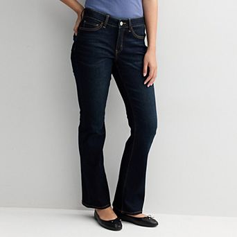Juniors' SO® Curvy Low-Rise Bootcut Jeans