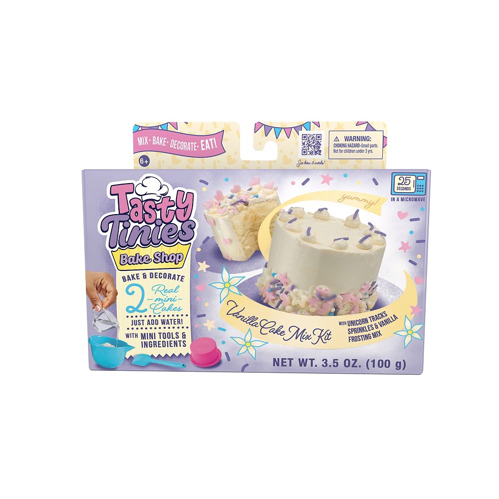 Goliath Tasty Tinies Bake Shop Vanilla Cake Mix Kit