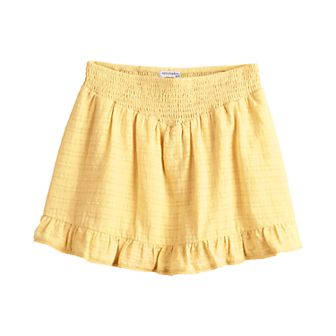 Girls 7-16 eyeshadow Tiered Mini Skirt