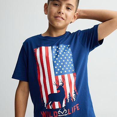 Boys 8-20 Realtree Americana Wildlife Graphic Tee