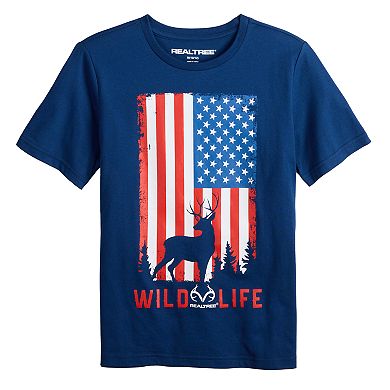 Boys 8-20 Realtree Americana Wildlife Graphic Tee