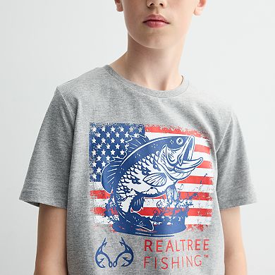 Boys 8-20 Realtree Fishing Americana Graphic Tee