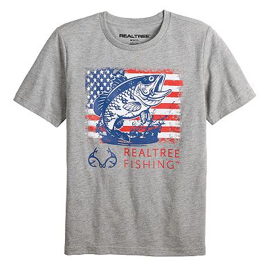 Boys 8-20 Realtree Fishing Americana Graphic Tee