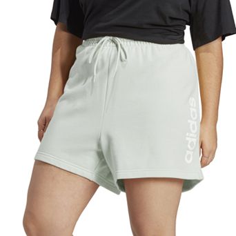 Plus Size adidas Essentials Linear French Terry Shorts