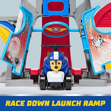 PAW Patrol Air Rescue Adventure Bay Airport Playset with Chase Toy Car & Vehicle Launcher