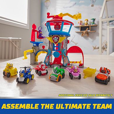 PAW Patrol Air Rescue Adventure Bay Airport Playset with Chase Toy Car & Vehicle Launcher