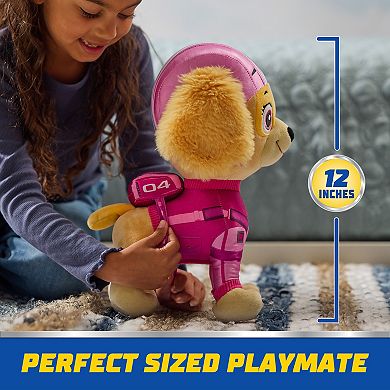 PAW Patrol Skye Plush Toy with Removable Backpack 12-Inch Stuffed Animal