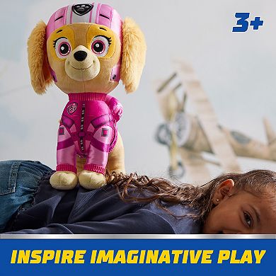 PAW Patrol Skye Plush Toy with Removable Backpack 12-Inch Stuffed Animal