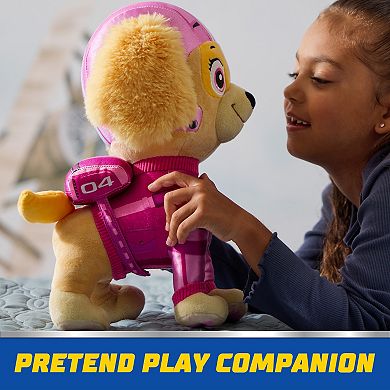 PAW Patrol Skye Plush Toy with Removable Backpack 12-Inch Stuffed Animal