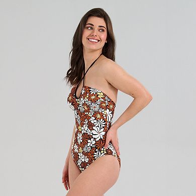 Women's Freshwater Bandeau Crossover One-Piece