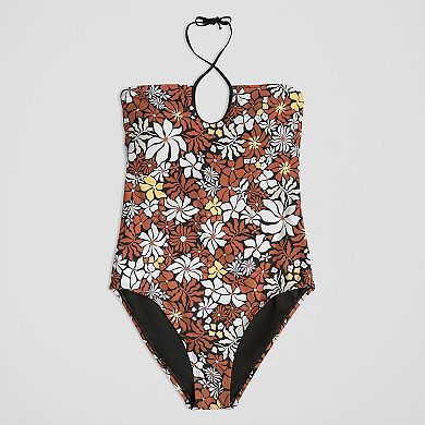 Women's Freshwater Bandeau Crossover One-Piece