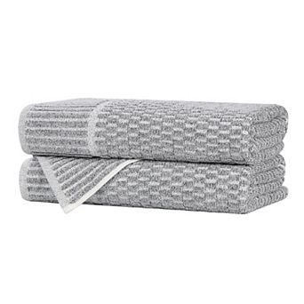 SUPERIOR 2 pc Juno Medium Weight Bath Towel Set