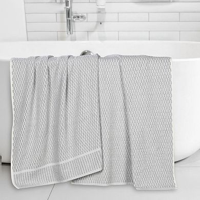 SUPERIOR 2 Piece Juno Medium Weight Bath Sheet Set
