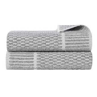 SUPERIOR 2 pc Juno Medium Weight Bath Sheet Set