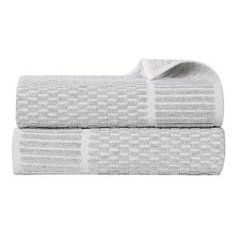 SUPERIOR 2 pc Juno Medium Weight Bath Sheet Set