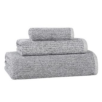 SUPERIOR 3 pc Destin Medium Weight Solid Towel Set