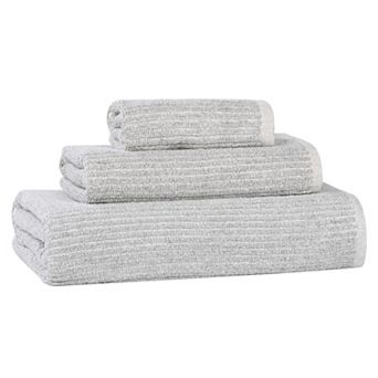 SUPERIOR 3 pc Destin Medium Weight Solid Towel Set