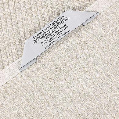 SUPERIOR 12 Piece Destin Medium Weight Solid Towel Set