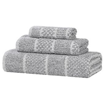SUPERIOR 3 pc Naples Medium Weight Towel Set