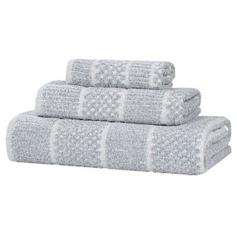 SUPERIOR 3 pc Naples Medium Weight Towel Set