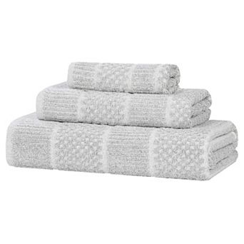 SUPERIOR 3 pc Naples Medium Weight Towel Set