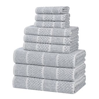SUPERIOR 9 pc Naples Medium Weight Towel Set