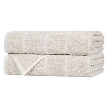 SUPERIOR 2 pc Naples Medium Weight Bath Towel Set