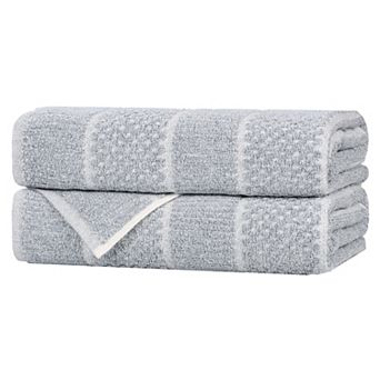 SUPERIOR 2 pc Naples Medium Weight Bath Towel Set