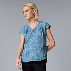 Simply Vera Vera Wang Blouses Kohl s