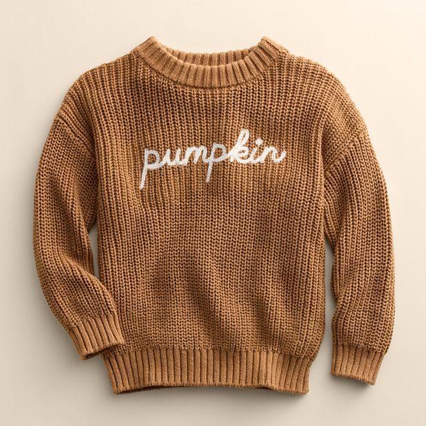 NWT Lauren Conrad Little Co. Pumpkin sweater Fall offers size 2T