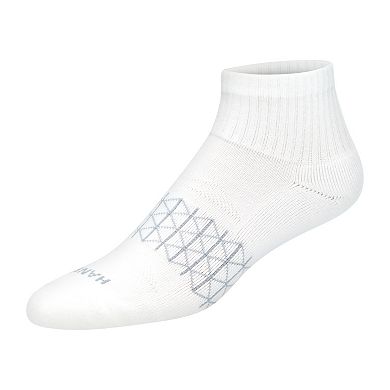 Men's Hanes® 3+1 Bonus Pack Ultimate Absolute Comfort Quarter Socks Ankle Socks