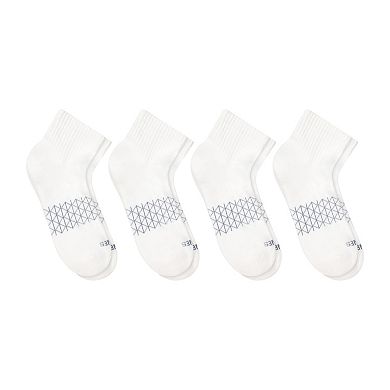 Men's Hanes® 3+1 Bonus Pack Ultimate Absolute Comfort Quarter Socks Ankle Socks