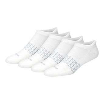 Men's Hanes® 3+1 Bonus Pack Ultimate Absolute Comfort No Show Socks with Heel Shield