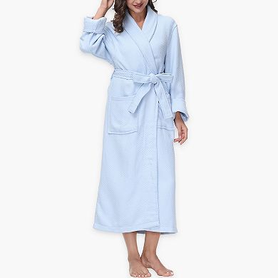 Women's INK+IVY Diamond Waffle Look Robe