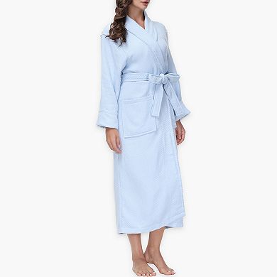 Women's INK+IVY Diamond Waffle Look Robe