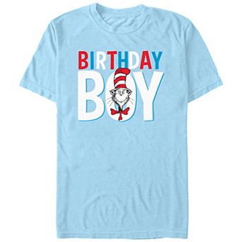 Men's Dr. Seuss The Cat In The Hat Birthday Boy Graphic Tee