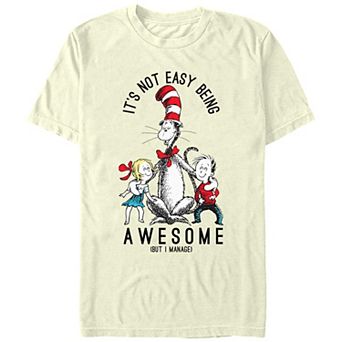 Men's Dr. Seuss It's Not Easy Being Awesome Graphic Tee