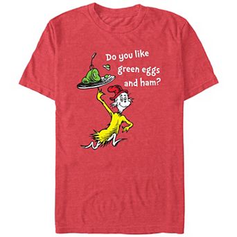 Men's Dr. Seuss Do You Like Green Eggs And Ham? Graphic Tee