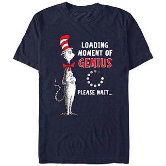 Men's Dr. Seuss Loading Moments Of Genius Graphic Tee
