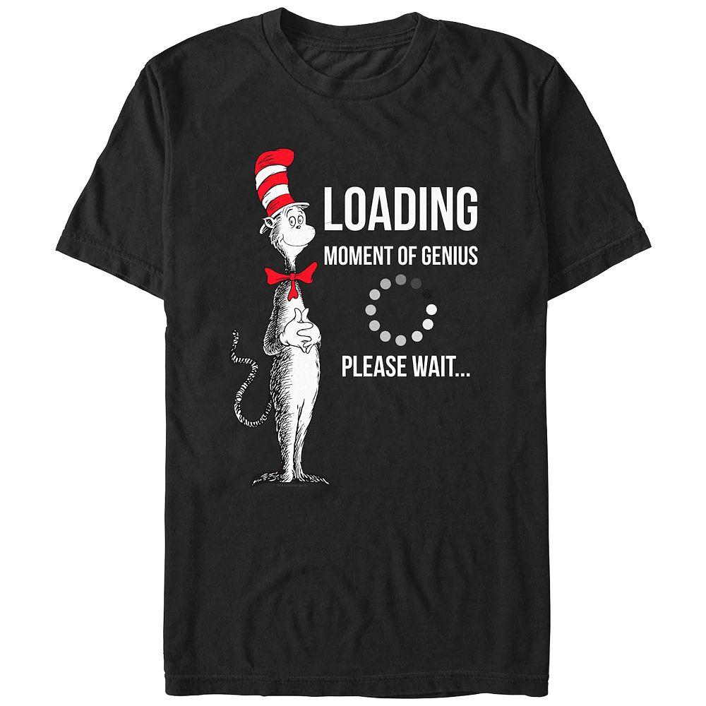 Men's Dr. Seuss Loading Moments Of Genius Graphic Tee