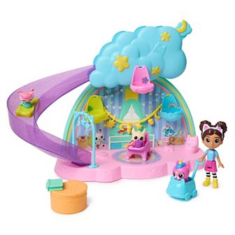 Gabby's Dollhouse Kitty Care Ear Purrfect Playroom 17 pc Playset
